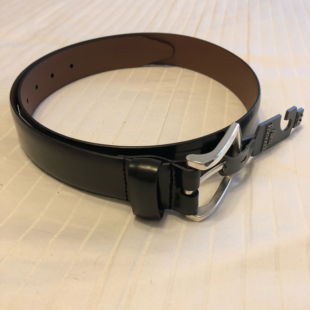 Allen Edmonds Midlands Belt 32” Black  NWT